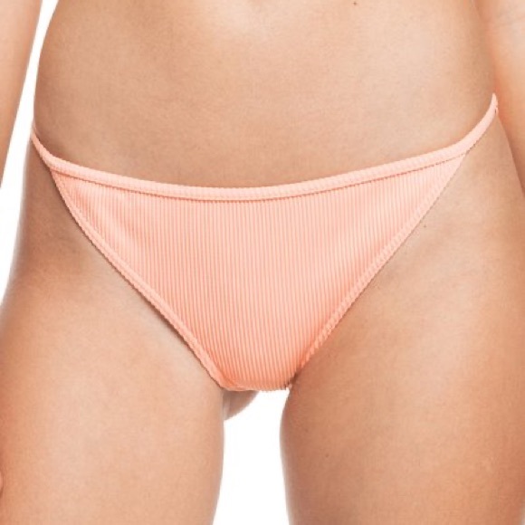 Roxy High Leg Cheeky Bikini Bottom Mind Of Freedom Size XXL NWT - Picture 3 of 6